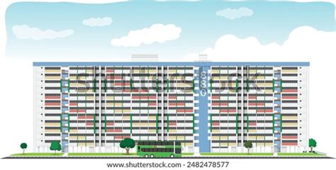 Singapore Hdb Skyline: Over 14 Royalty-Free Licensable Stock ...