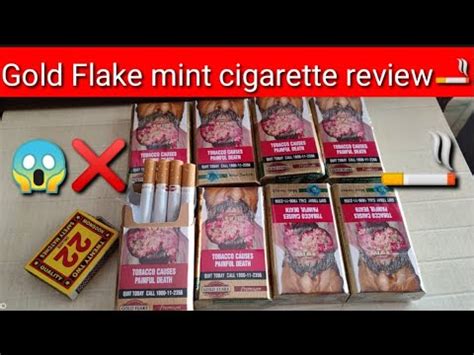 GOLD FLAKE MINT CIGARETTEReview And Wholesale Price Tobacco Causes