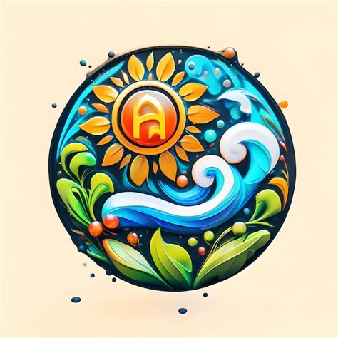 initial logo design premium ai generated image