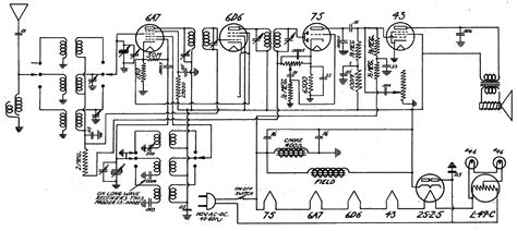 Old Radio Schematics Vintage Radio Schematics Tube Radios