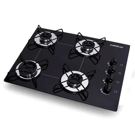 Cooktop Bocas Ultra Chama Chamalux Preto Bivolt Em Promo O Ofertas