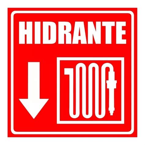 Pack 4 Señalamiento Hidrante 20x20 Letrero Cuotas Sin Interés