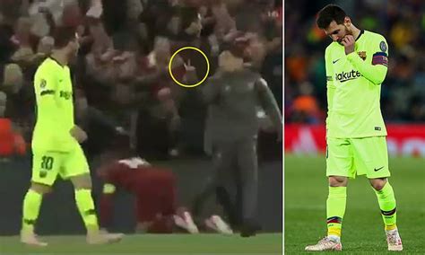 Liverpool Fan Filmed Swearing At Lionel Messi After Champions League