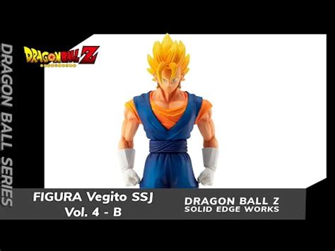 FIGURA Dragon Ball Z Solid Edge Works Vegito Super Saiyan Vol 4 B