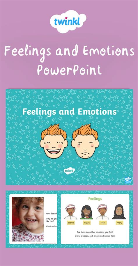 Feelings And Emotions Powerpoint Social Emotional Learning