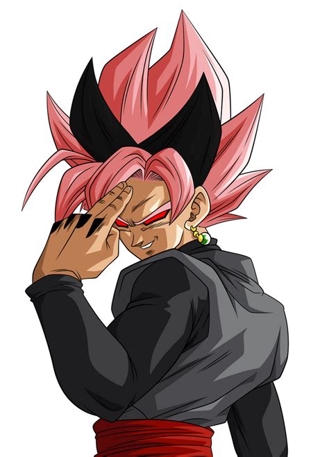 Black Goku Ssj9 Rose By Kate Yamazaki On Deviantart Goku Black Anime