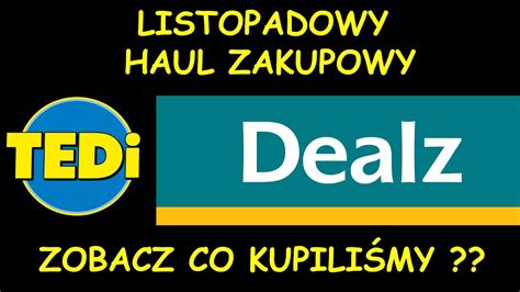 Ciekawy Haul Zakupowy DEALZ I TEDI Zakupy Chemii Zakupy