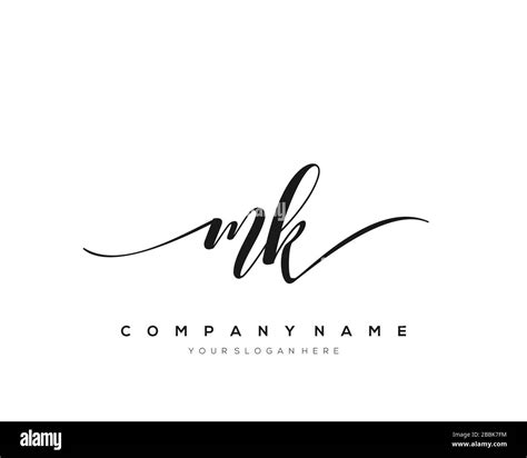 Mk Initials Black And White Stock Photos And Images Alamy