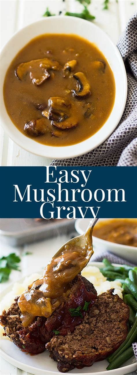 15 Amazing Easy Mushroom Gravy – Easy Recipes To Make at Home