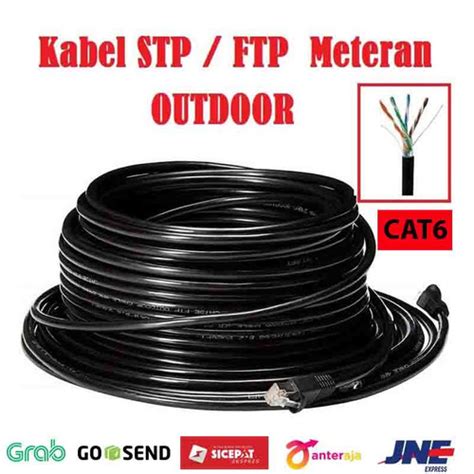 Jual Kabel Lan Cat Ftp Stp Outdoor Meter Siap Pakai Cat M