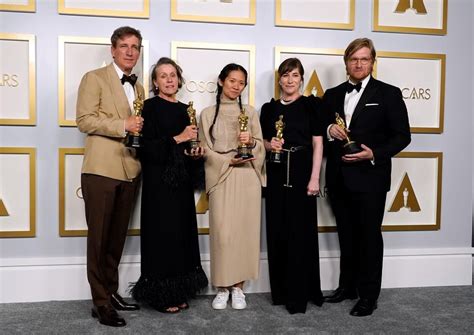 Frances McDormand a double Oscar winner for 'Nomadland'