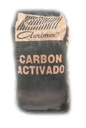 Carbón Activado Clarimex Granular Vegetal Madera Malla 6x20 Envío gratis