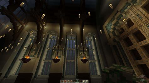 Great Hall Of Hogwarts 18 188 For Minecraft