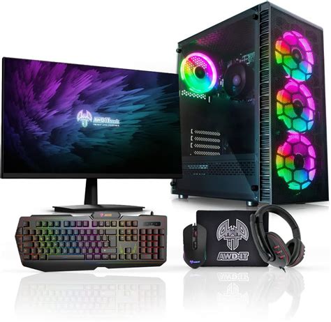 ADMI Gaming PC Package AMD Ryzen 5 5600G 4 4GHz Boost CPU B450M