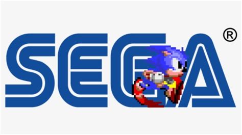 Sonic The Hedgehog Sega Logo, HD Png Download - kindpng