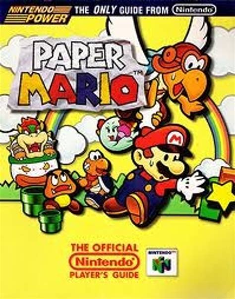 Official Nintendo 64 Players Guide Paper Mario For Sale Dkoldies