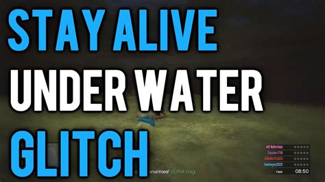 New Gta Online Stay Alive Underwater Forever Glitch Youtube