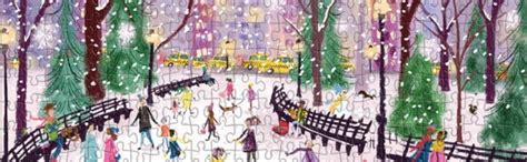 Amazon Galison Snowy Night Piece Puzzle From Galison X