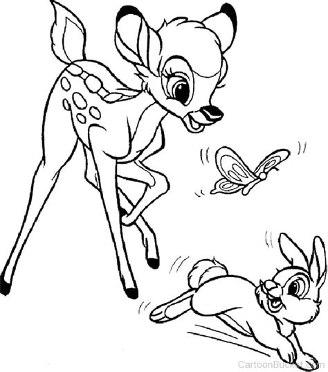 Bambi And Thumper Drawing at GetDrawings | Free download