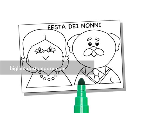 Biglietto Di Auguri Per I Nonni Biglietti Da Stampare