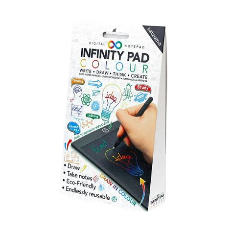 Satzuma Infinity Colour Note Pad The Warehouse