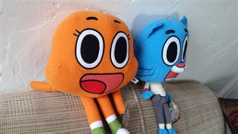 THE AMAZING WORLD OF GUMBALL PLUSH GUMBALL& DARWIN SET | #1789761410