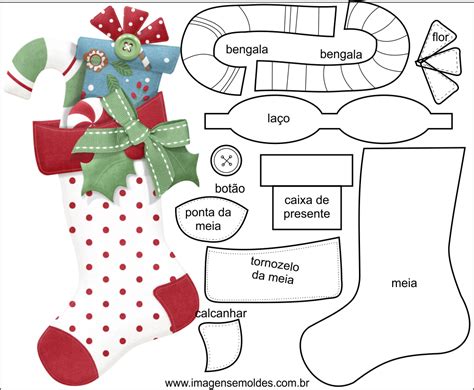 Moldes De Navidad En Fieltro Para Imprimir De Se Or Y Se Ora Claus A