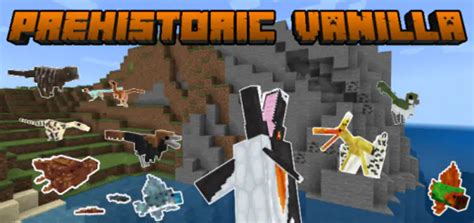 Prehistoric Vanilla Mod 6 Accurate Dinosaurs Mods For Minecraft