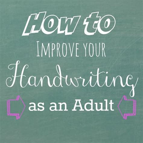 Exercises To Improve Handwriting As An Adult And Review Of Fix It Write