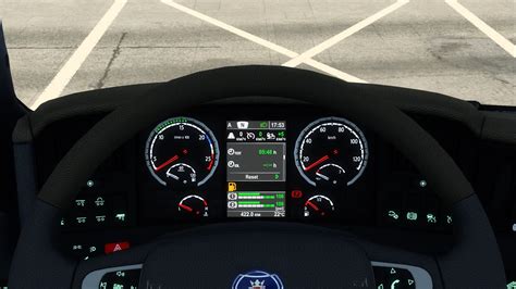 Scania R Streamline Improved Dashboard Ets Mods Ets Map