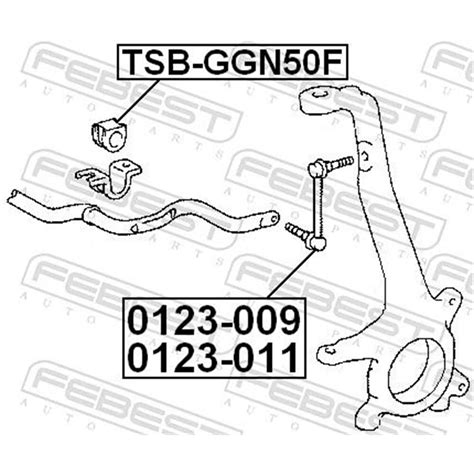 Febest Lagerung Stabilisator Vorderachse Passend F R Toyota Fortuner