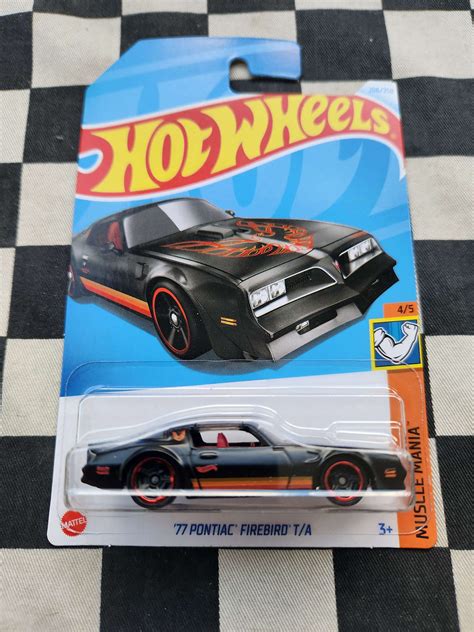 Hot Wheels Muscle Mania Pontiac Firebird T A Black Kustomkollector