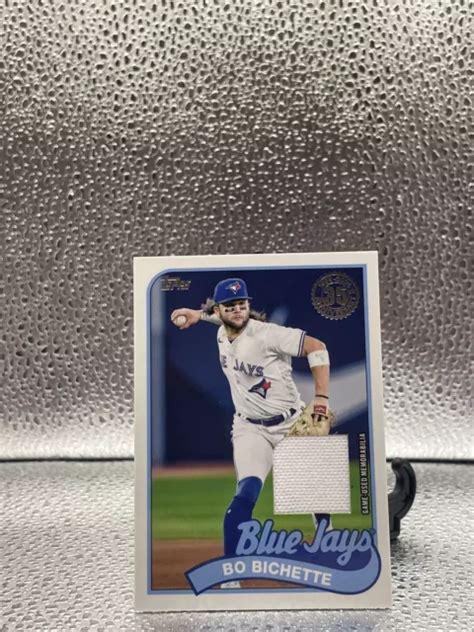 Bo Bichette Topps Series Jeu Parall Le Patch D Occasion