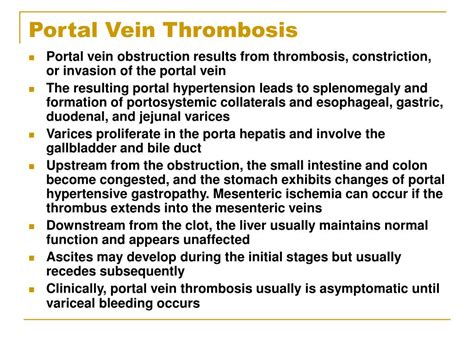 PPT - PORTAL VEIN THROMBOSIS PowerPoint Presentation, free download ...