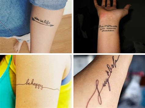 Tatuaggi Piccoli Scritte Foto E Idee A Cui Ispirarsi Style Girl