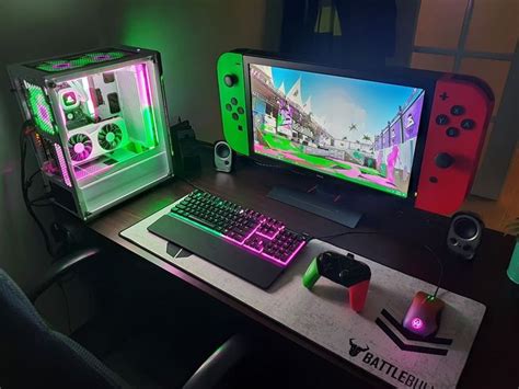 Setups • Pcs • Gaming Shared A Photo On Instagram “check This Out 👉 A Custom Nintendo Switch