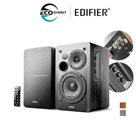 Edifier R Db Powerful Bookshelf Speakers W Bluetooth Rca