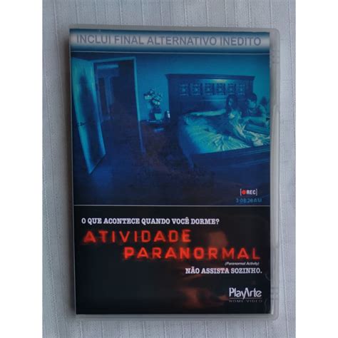 Dvd Atividade Paranormal Original Shopee Brasil