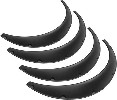 Amazon Pcs Mm Universal Flexible Car Fender Flares Extra