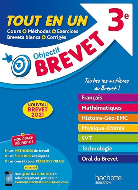 Amazon fr cahier révision brevet