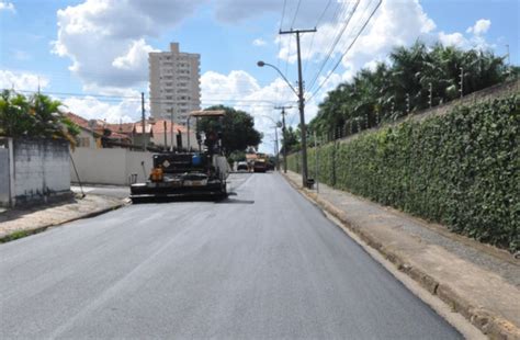 Prefeitura Inicia Recapeamento Na Rua Anhanguera