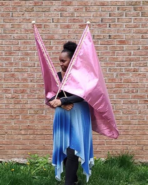 Flags Banner Dance Praise Flags Worship Banner Prophetic Etsy