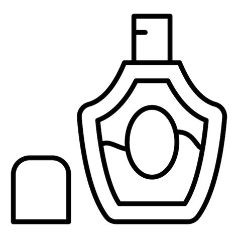 Dise O Vectorial Del Estilo Del Icono Del Perfume Vector Premium