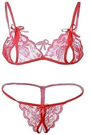 Buy Ezip Honeymoon Sexy Babydoll Lingerie Set Lace Bra With Crotchless