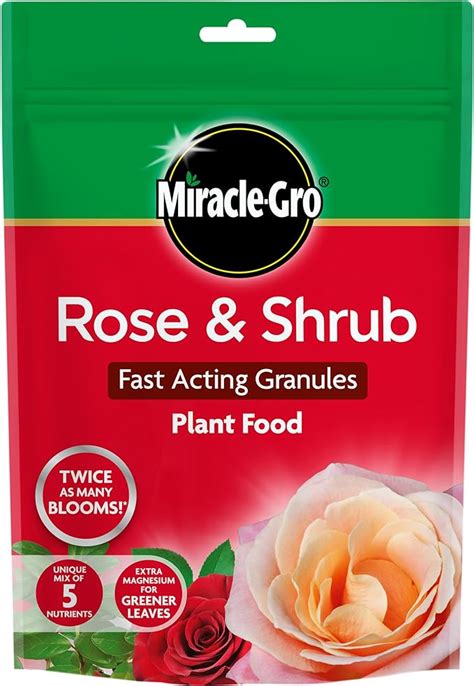 Miracle Gro Rose And Shrub Fast Acting Granules Plant Food 750 G Uk Garden