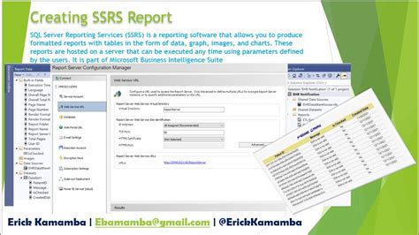 Ssrs Report Server Configuration Part 18 Email Web Service Url And Web Portal Url Settings