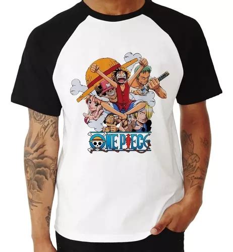 Camiseta One Piece Luffy Zoro Nami Sanji Usopp E Chopper MercadoLivre