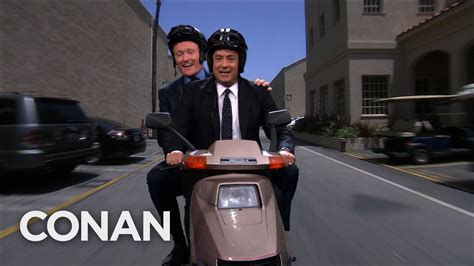 Conan And Tom Hanks Drive Around Town Conan On Tbs Youtube