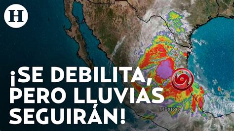 Tormenta Tropical Alberto pierde fuerza Se debilita a depresión