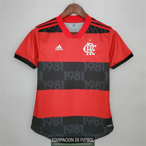 Camiseta Mujer Flamengo Primera Equipacion Precio De Descuento